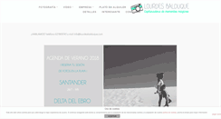 Desktop Screenshot of lourdesbalduque.com